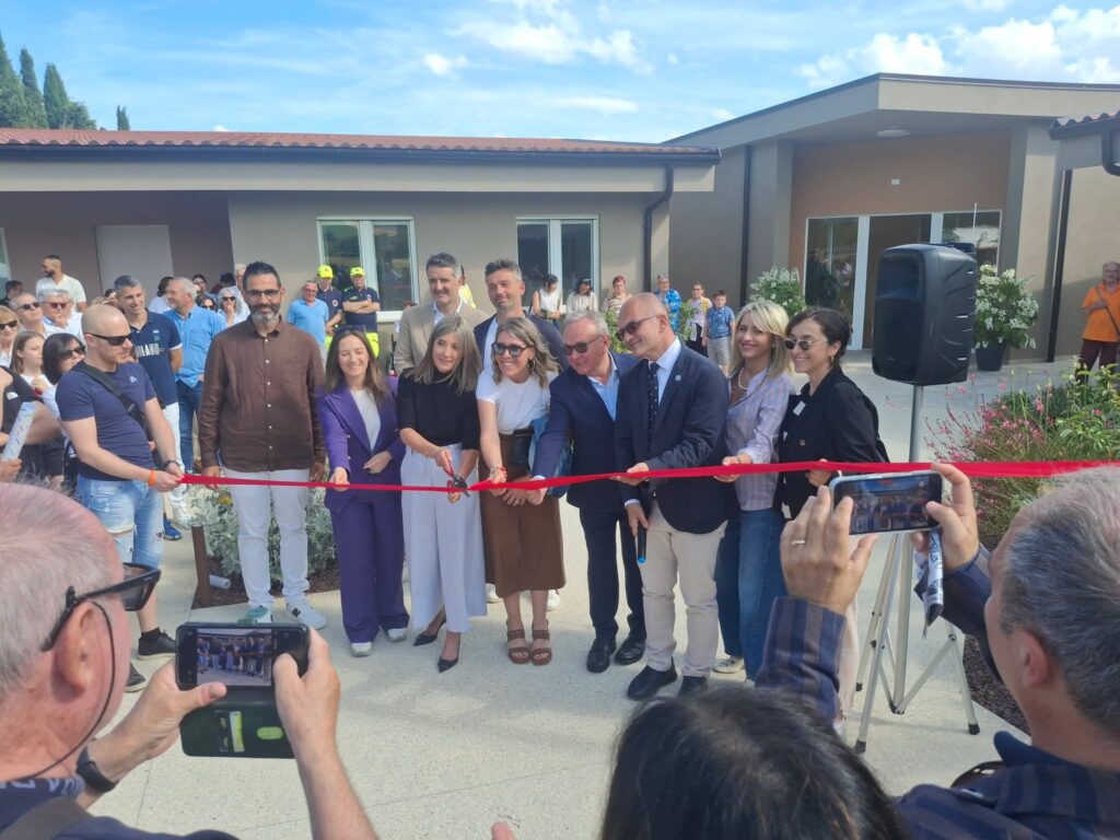 L'inaugurazione delle casette del Dopo di Noi